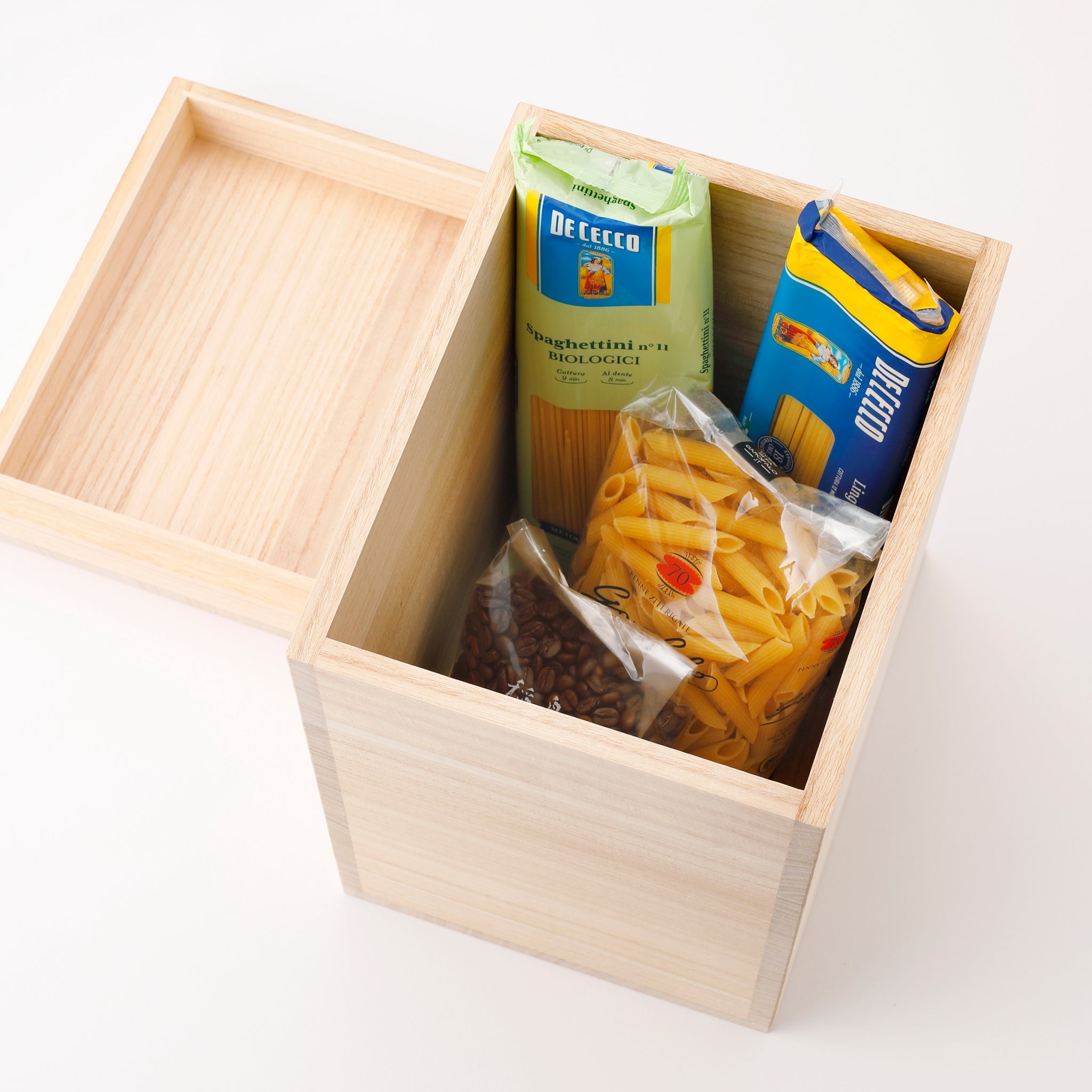Wooden Box for Food Storage