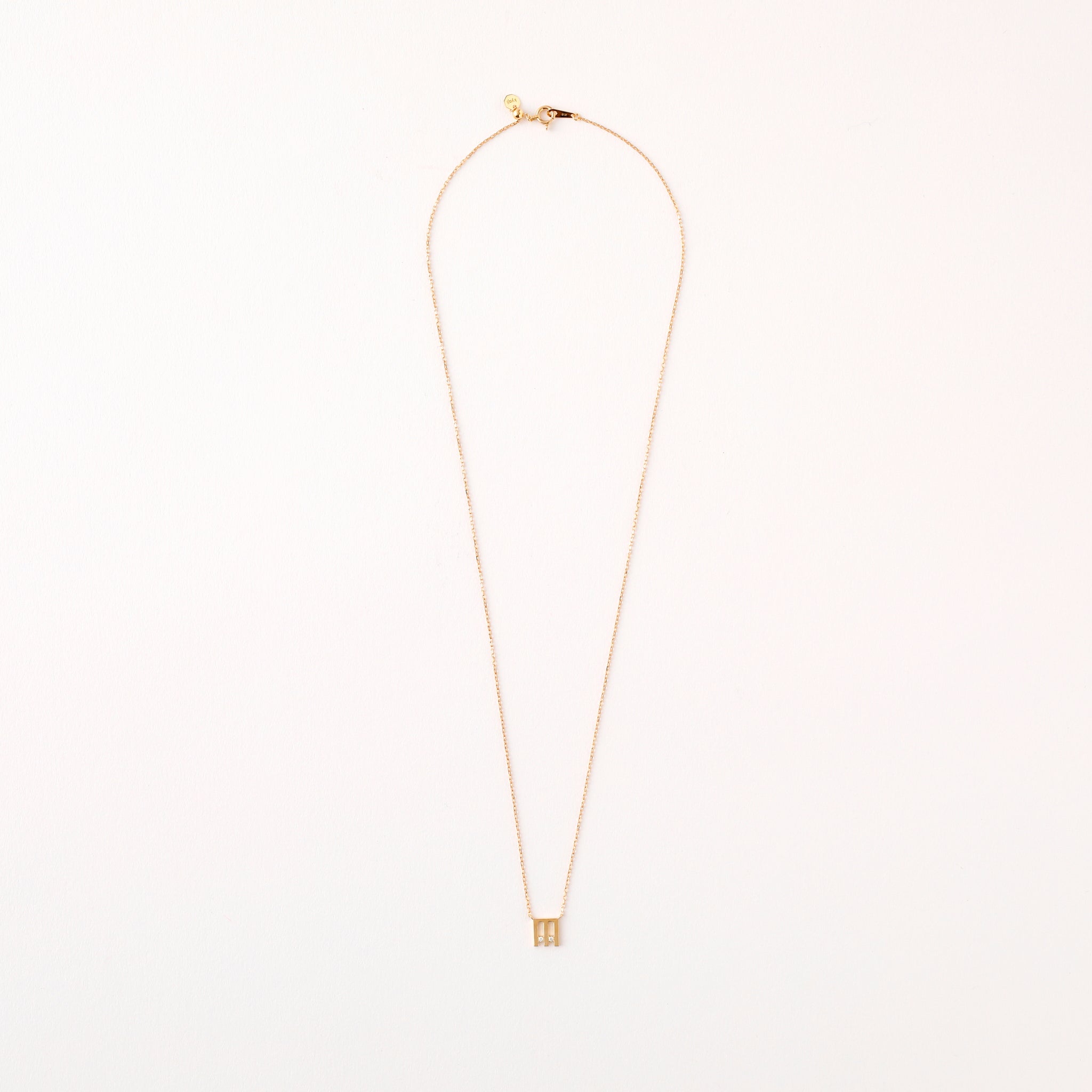 Diamond Necklace in 18K Yellow Gold