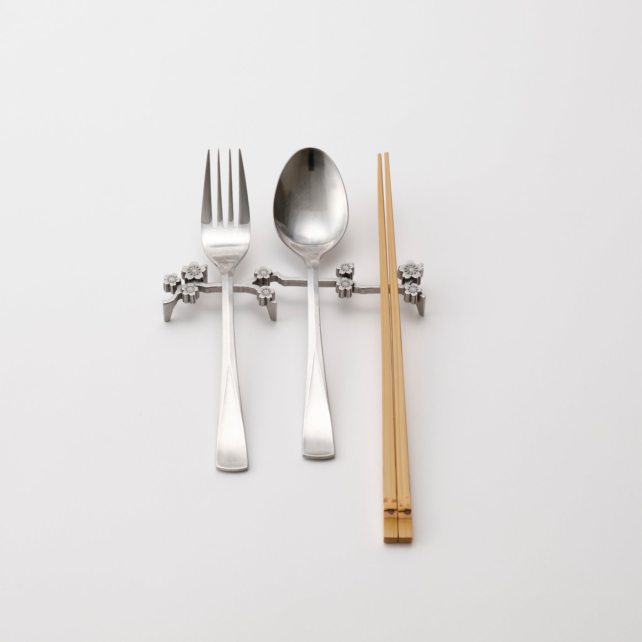 Sakura Steel Cutlery Rest (Set of 2)