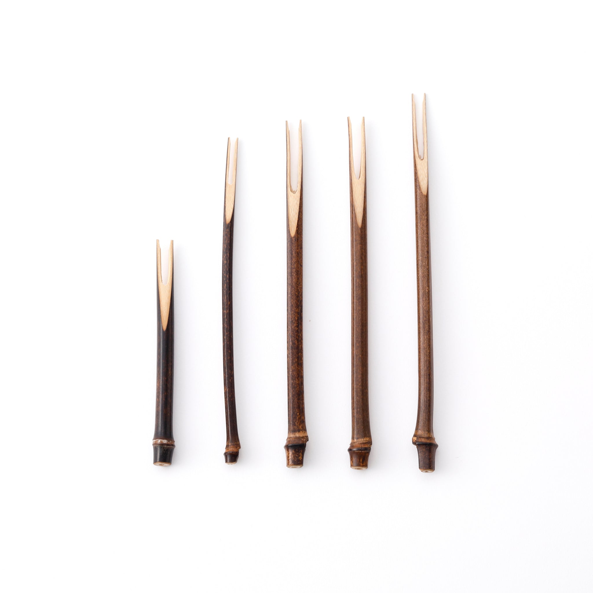 Black Bamboo Fork Pick (5-piece set)